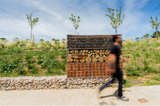 Display - Completed Buildings Highly Commended: Batlle i Roig Arquitectura, Insect Hotel, El Masnou, Barcelona, Spain