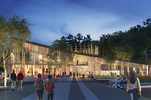 Culture - Future Projects Winner: Sweco Architects, Kulturkorgen - A Basket Full of Culture, Gothenburg, Sweden
